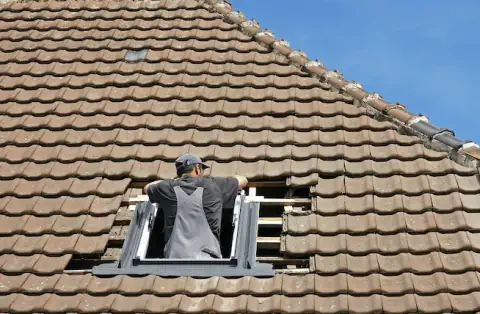 Pose de velux à Casson